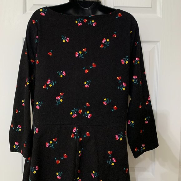 Old Navy Black/Red Dress, Size XL - Picture 8 of 12